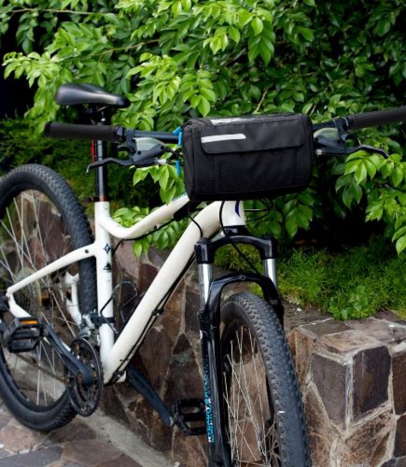 OBOVA Bike Handlebar Bags, Bicycle Handlebar Front Pouch Best Prices